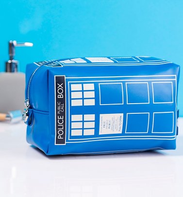 Doctor Who Tardis Shaped Wash Bag Doctor Who Tardis Shaped Wash Bag