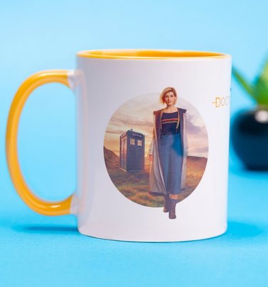 Doctor Who Thirteenth Doctor Coloured Mug Doctor Who Thirteenth Doctor Coloured Mug