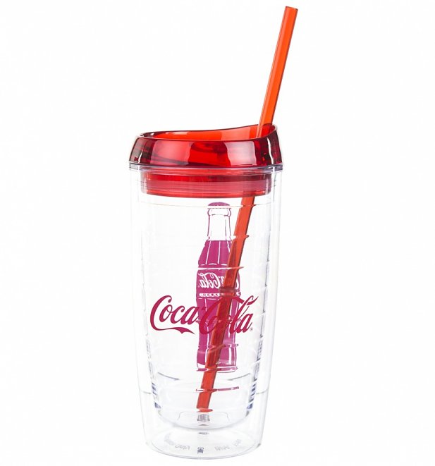 Double Walled Coca-Cola Acrylic Cup Double Walled Coca-Cola Acrylic Cup
