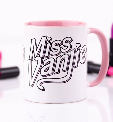 Miss Vanjie Pink Coloured Handle Mug Miss Vanjie Pink Coloured Handle Mug