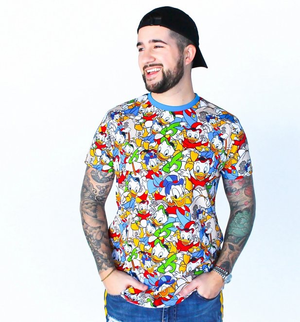DuckTales All Over Print T-Shirt from Cakeworthy DuckTales All Over Print T-Shirt from Cakeworthy