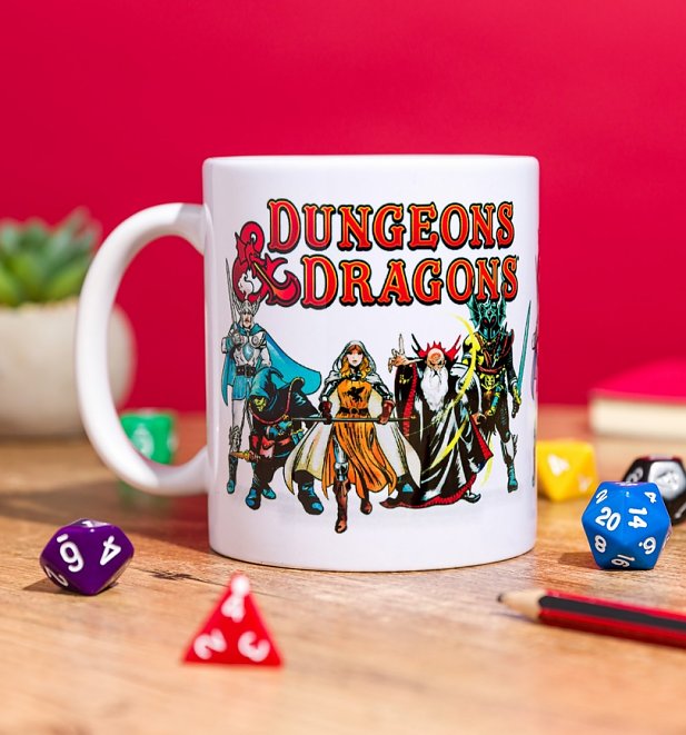 Dungeons and Dragons Classic Characters Mug