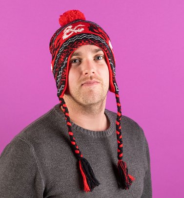 Dungeons and Dragons Knitted Laplander Hat from Difuzed Dungeons and Dragons Knitted Laplander Hat from Difuzed