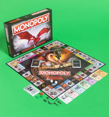 Dungeons and Dragons Monopoly Game
