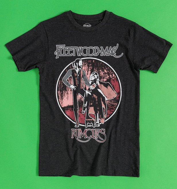 Fleetwood Mac Rumours Black Marl T-Shirt