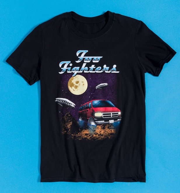 Foo Fighters Van Tour Black T-Shirt