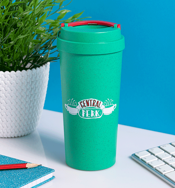 Friends Central Perk Rice Husk Eco Travel Mug Friends Central Perk Rice Husk Eco Travel Mug
