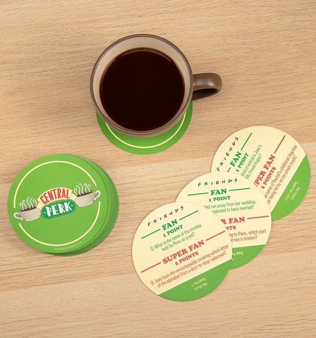 Friends Central Perk Trivia Quiz Coasters Friends Central Perk Trivia Quiz Coasters