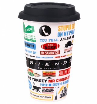Friends Icons Travel Mug Friends Icons Travel Mug