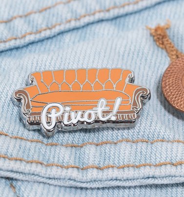 Friends Pivot Enamel Pin Badge Friends Pivot Enamel Pin Badge