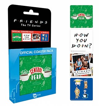 Friends Set of 4 Coasters Friends Set of 4 Coasters