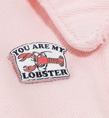 Friends You're My Lobster Enamel Pin Badge Friends You're My Lobster Enamel Pin Badge
