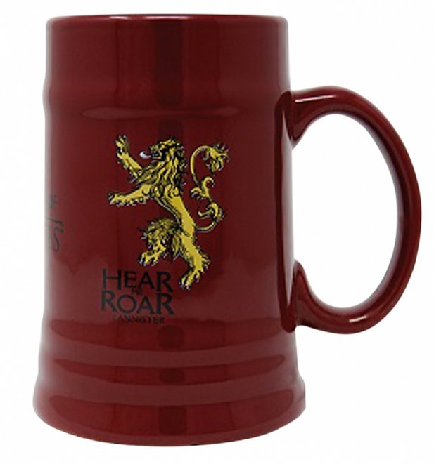 Game Of Thrones House Lannister Ceramic Stein Game Of Thrones House Lannister Ceramic Stein