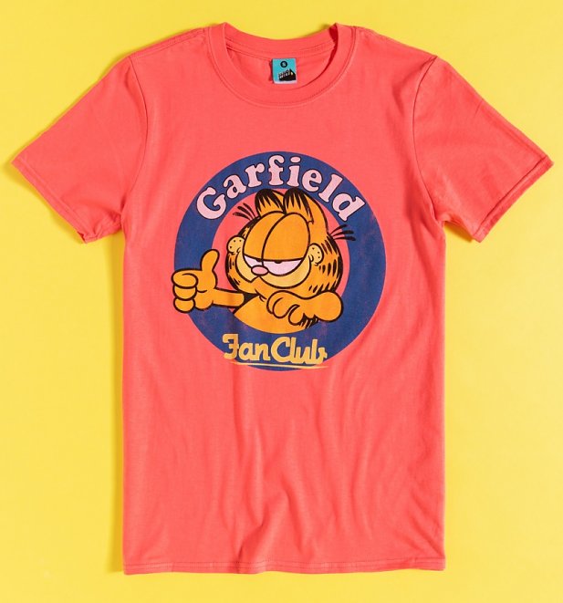 Garfield Fan Club Coral T-Shirt