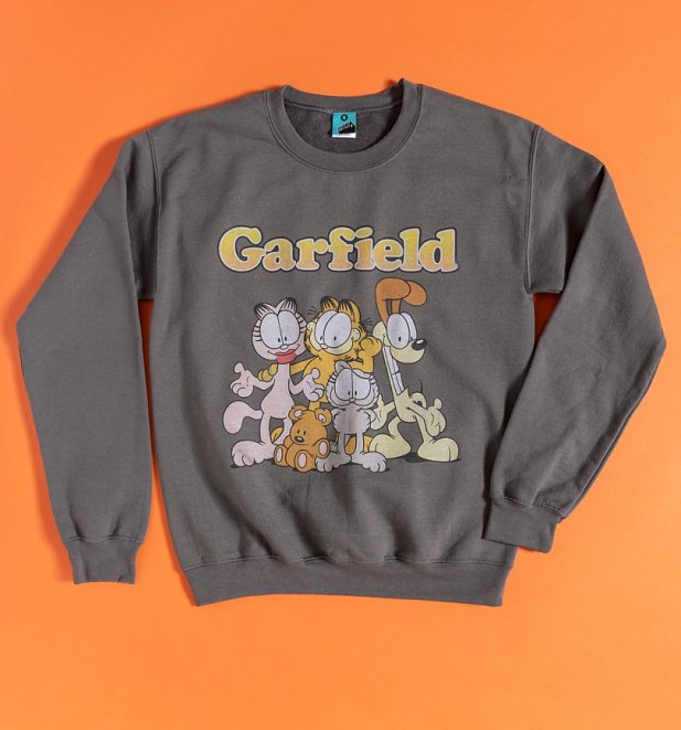 Garfield Gang Charcoal Sweater