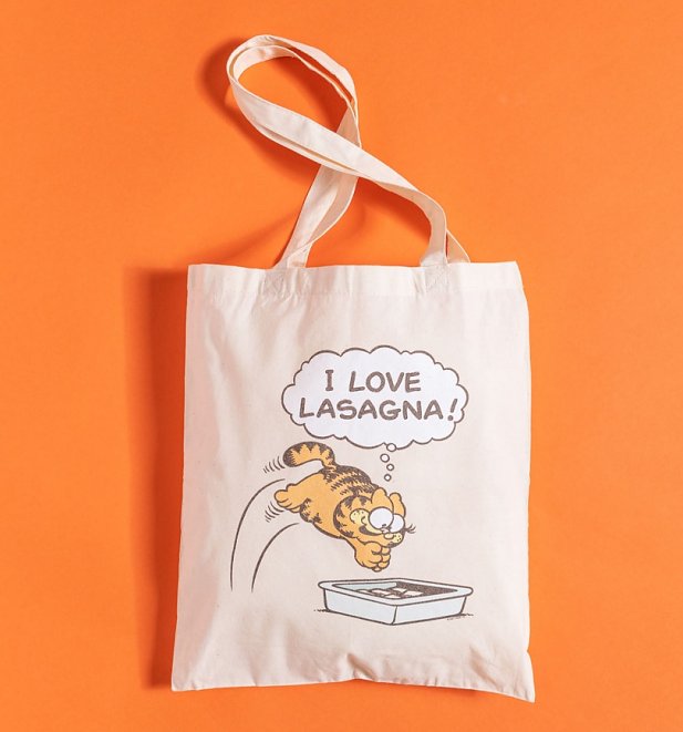 Garfield Lasagne Tote Bag