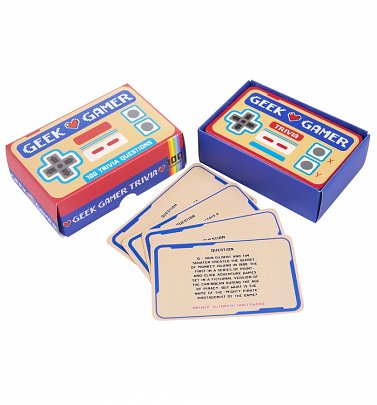 Geek Gamer Trivia Cards Geek Gamer Trivia Cards