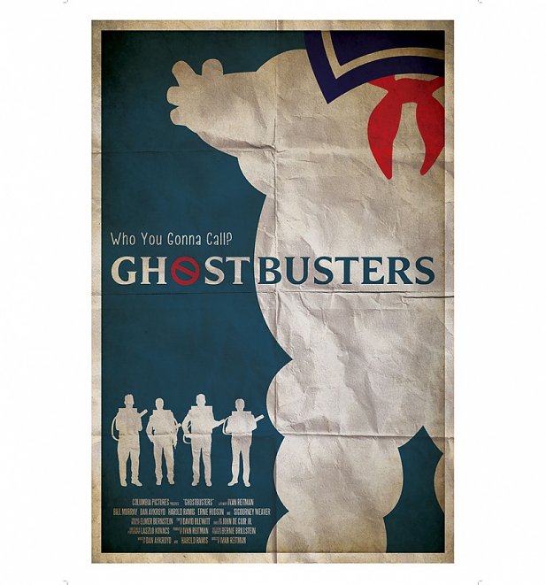 Ghostbusters Who You Gonna Call 11.7" x 16.5" Art Print Ghostbusters Who You Gonna Call 11.7" x 16.5" Art Print