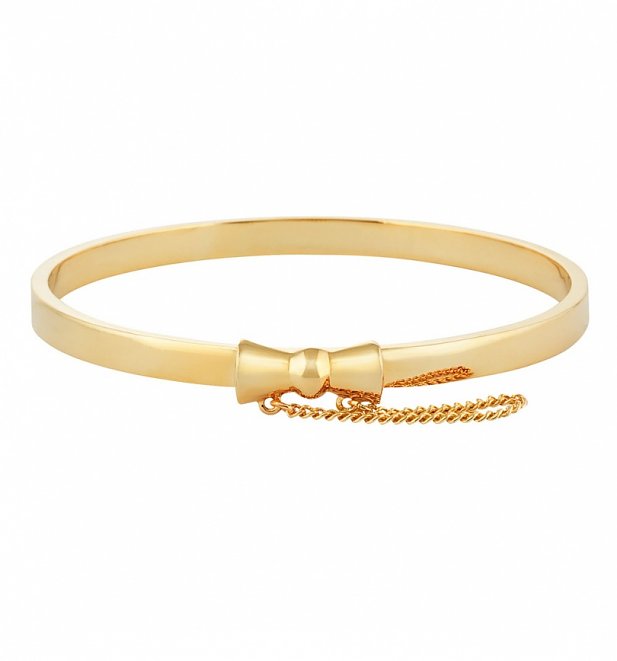 Gold Plated Minnie Mouse Bow Bangle from Disney Couture Gold Plated Minnie Mouse Bow Bangle from Disney Couture