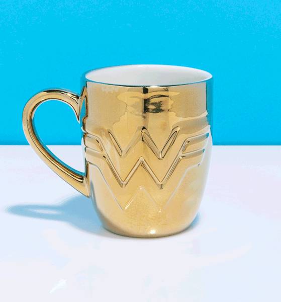 Gold Wonder Woman 1984 Logo Mug Gold Wonder Woman 1984 Logo Mug