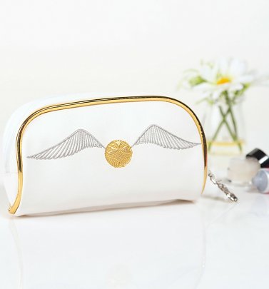 Golden Snitch Harry Potter Cosmetic Bag Golden Snitch Harry Potter Cosmetic Bag