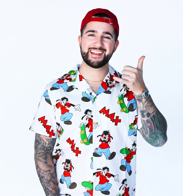 Goofy Movie Max Button Up Shirt from Cakeworthy