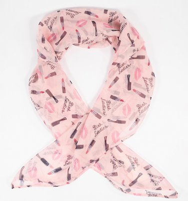 Grease Pink Ladies Hair Scarf from Unique Vintage Grease Pink Ladies Hair Scarf from Unique Vintage