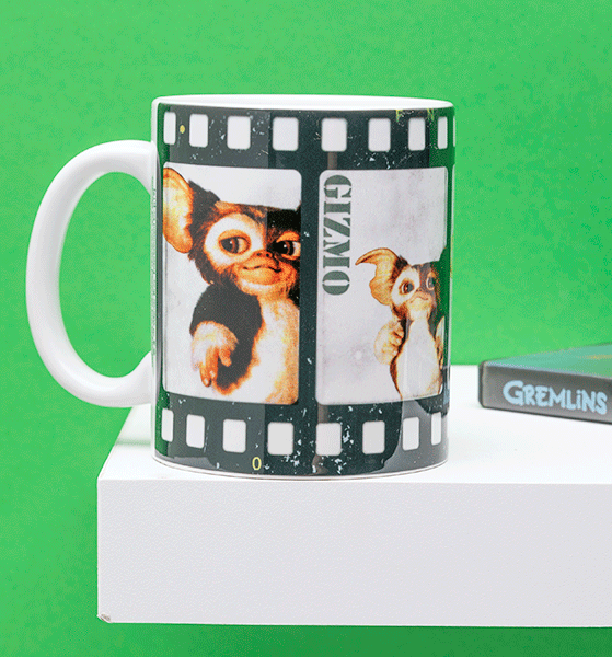 Gremlins Gizmo Movie Reel Mug Gremlins Gizmo Movie Reel Mug