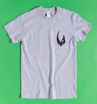 Grey Marl Star Wars The Mandalorian T-Shirt with Back Print Grey Marl Star Wars The Mandalorian T-Shirt with Back Print