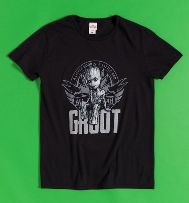 Guardians of the Galaxy Groot Black T-Shirt
