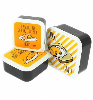 Gudetama Storage Boxes Gudetama Storage Boxes