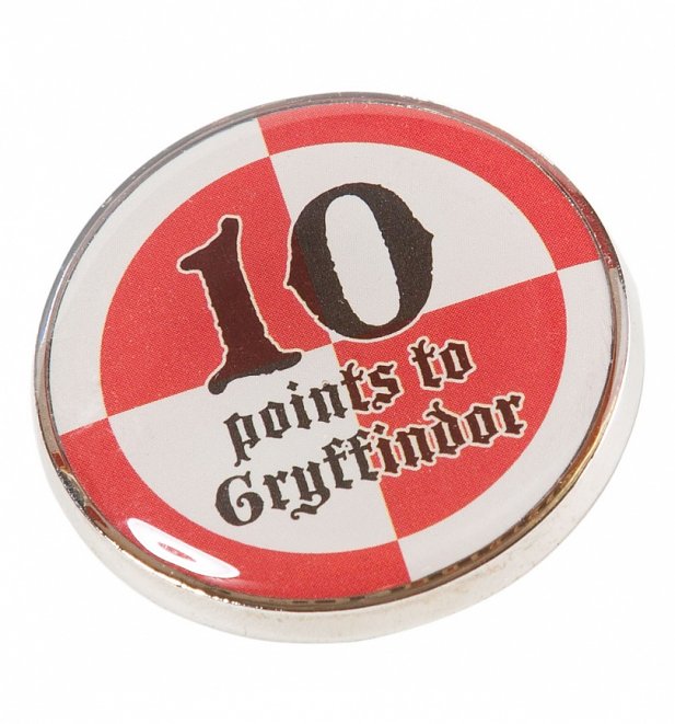 Harry Potter 10 Points to Gryffindor Enamel Pin Badge Harry Potter 10 Points to Gryffindor Enamel Pin Badge