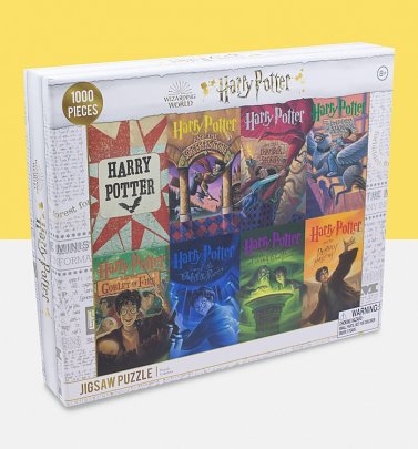 Harry Potter Book Covers 1000 Piece Jigsaw Puzzle