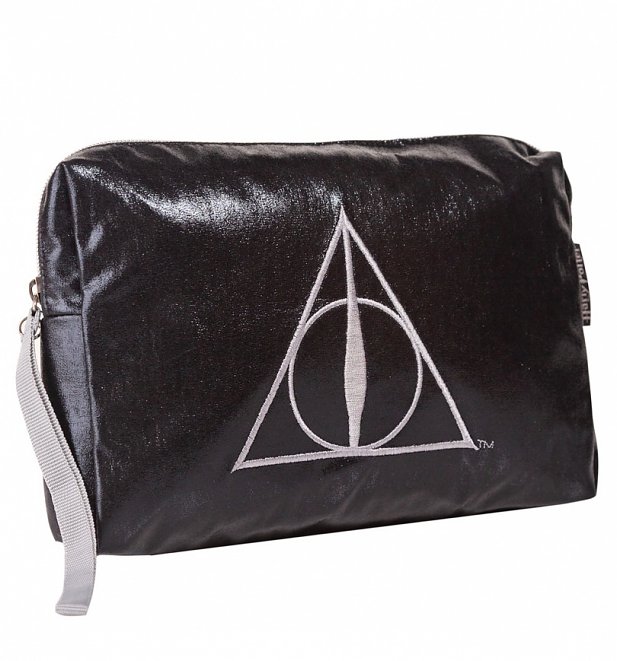 Harry Potter Deathly Hallows Wash Bag Harry Potter Deathly Hallows Wash Bag