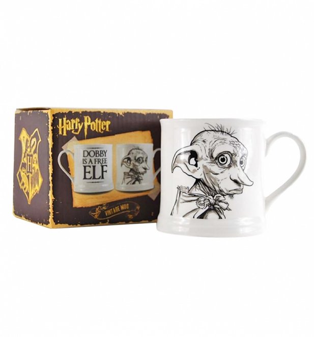 Harry Potter Dobby Boxed Vintage Mug Harry Potter Dobby Boxed Vintage Mug