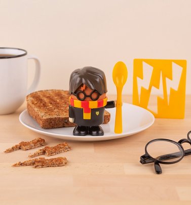 Harry Potter Egg Cup and Toast Cutter Set Harry Potter Egg Cup and Toast Cutter Set