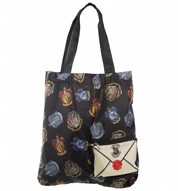 Harry Potter Foldable Letter To Hogwarts Tote Bag Harry Potter Foldable Letter To Hogwarts Tote Bag