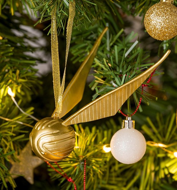 Harry Potter Golden Snitch Christmas Tree Decoration