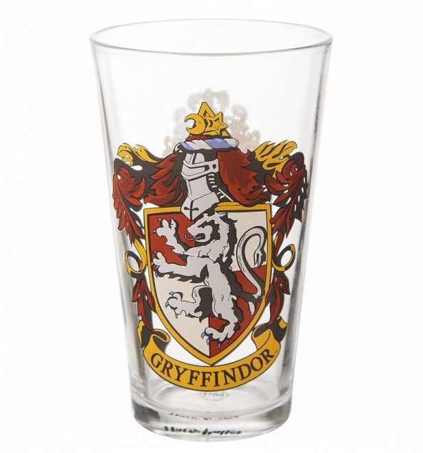 Harry Potter Gryffindor Crest Large Glass Harry Potter Gryffindor Crest Large Glass