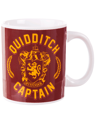 Harry Potter Gryffindor Quidditch Captain Mug Harry Potter Gryffindor Quidditch Captain Mug