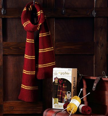 Harry Potter Gryffindor Scarf Knitting Kit