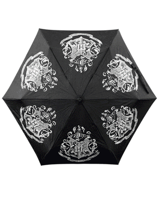 Harry Potter Hogwarts Crest Colour Changing Umbrella Harry Potter Hogwarts Crest Colour Changing Umbrella