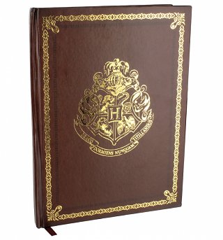 Harry Potter Hogwarts Gold Crest Notebook Harry Potter Hogwarts Gold Crest Notebook