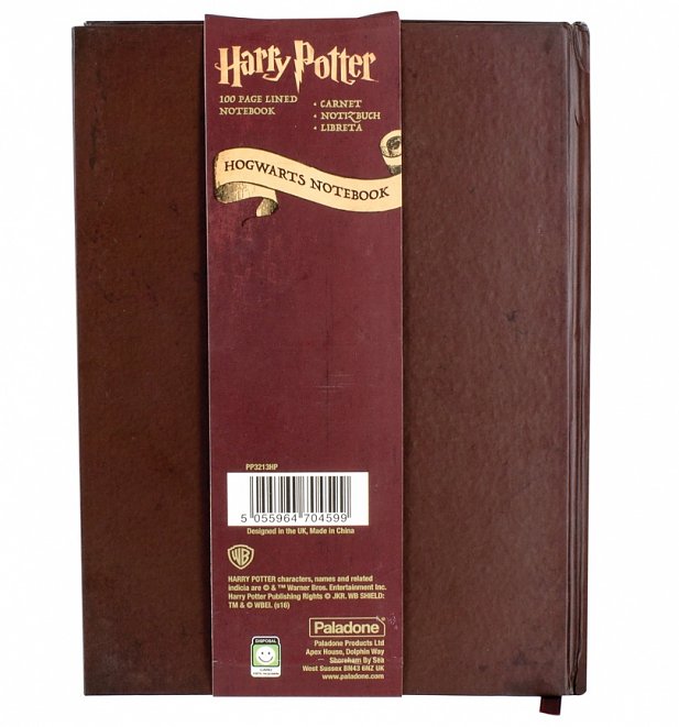 Harry Potter Hogwarts Gold Crest Notebook Harry Potter Hogwarts Gold Crest Notebook