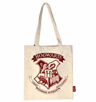Harry Potter Hogwarts Crest Tote Bag Harry Potter Hogwarts Crest Tote Bag