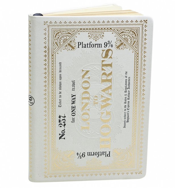 Harry Potter Hogwarts Express Ticket Premium A5 Notebook Harry Potter Hogwarts Express Ticket Premium A5 Notebook