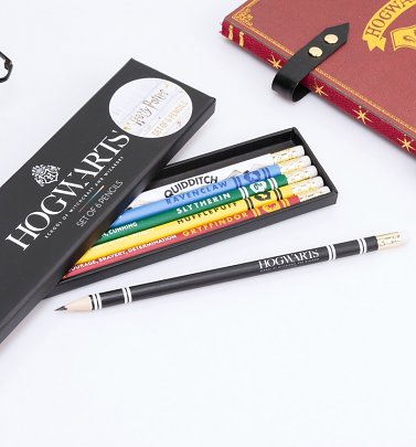 Harry Potter Hogwarts Houses Pencil Set Harry Potter Hogwarts Houses Pencil Set