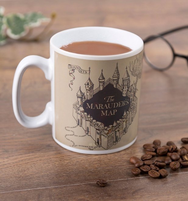 Harry Potter Marauders Map Heat Change Mug
