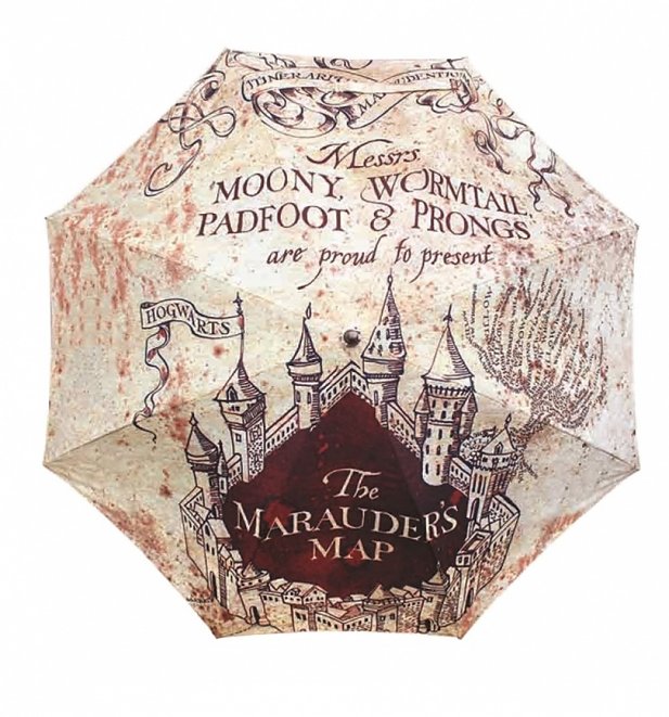 Harry Potter Marauder's Map Umbrella Harry Potter Marauder's Map Umbrella