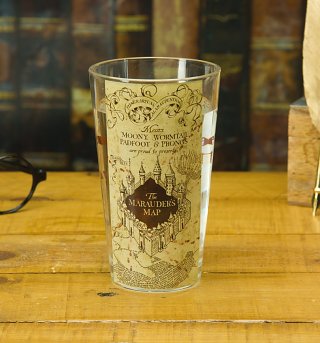 Harry Potter Marauder's Map Water Glass Harry Potter Marauder's Map Water Glass